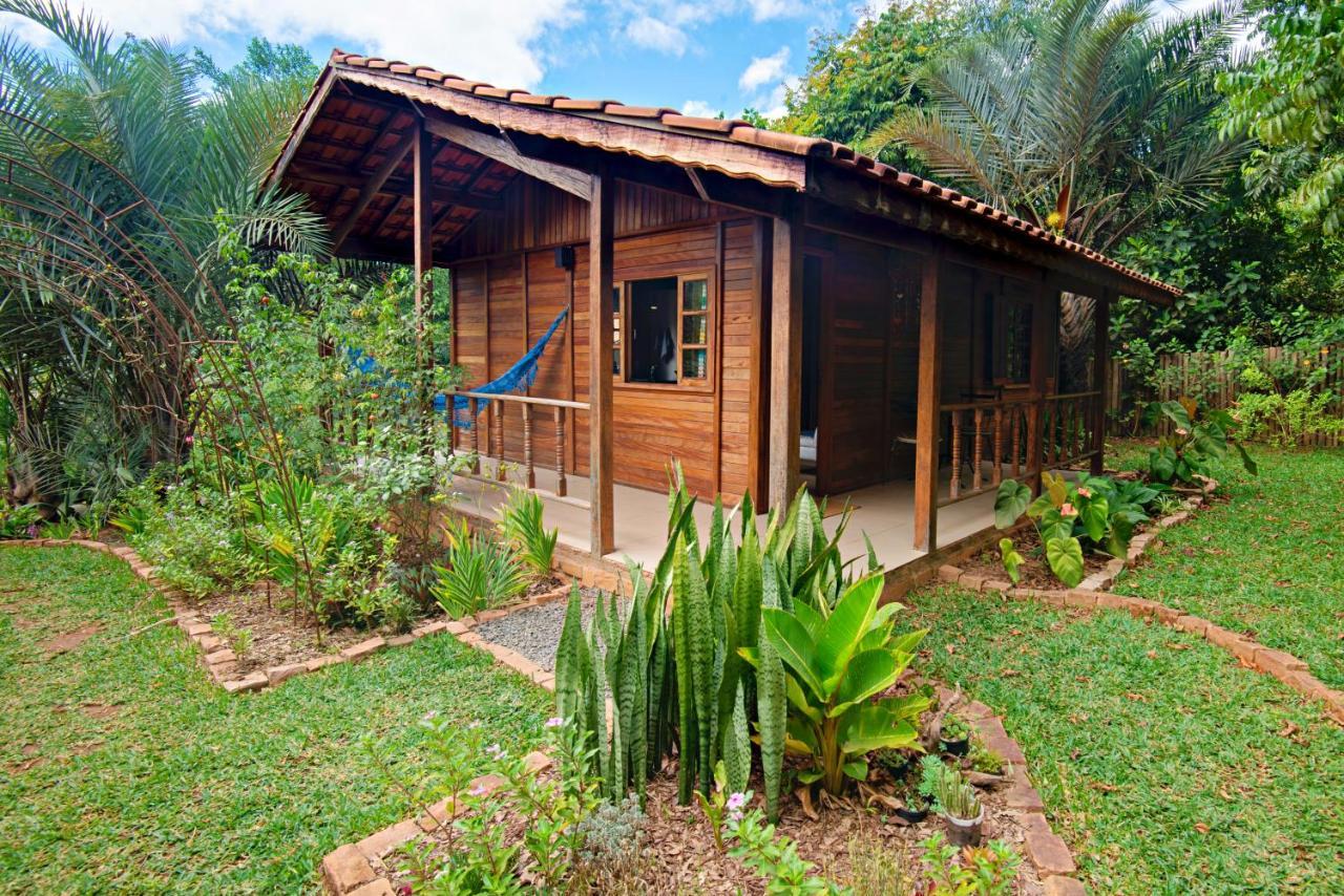 Casinha De Madeira No Vale Do Capao Villa Bagian luar foto