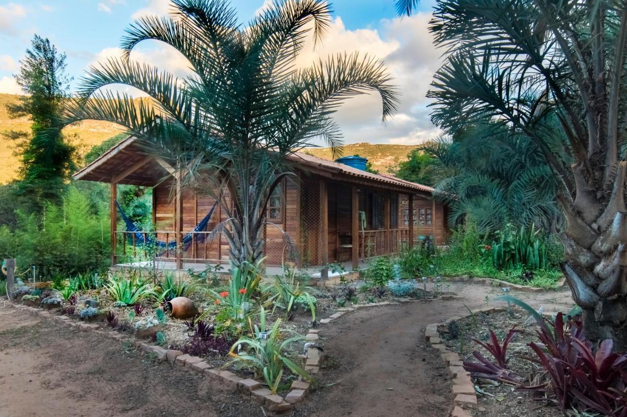 Casinha De Madeira No Vale Do Capao Villa Bagian luar foto