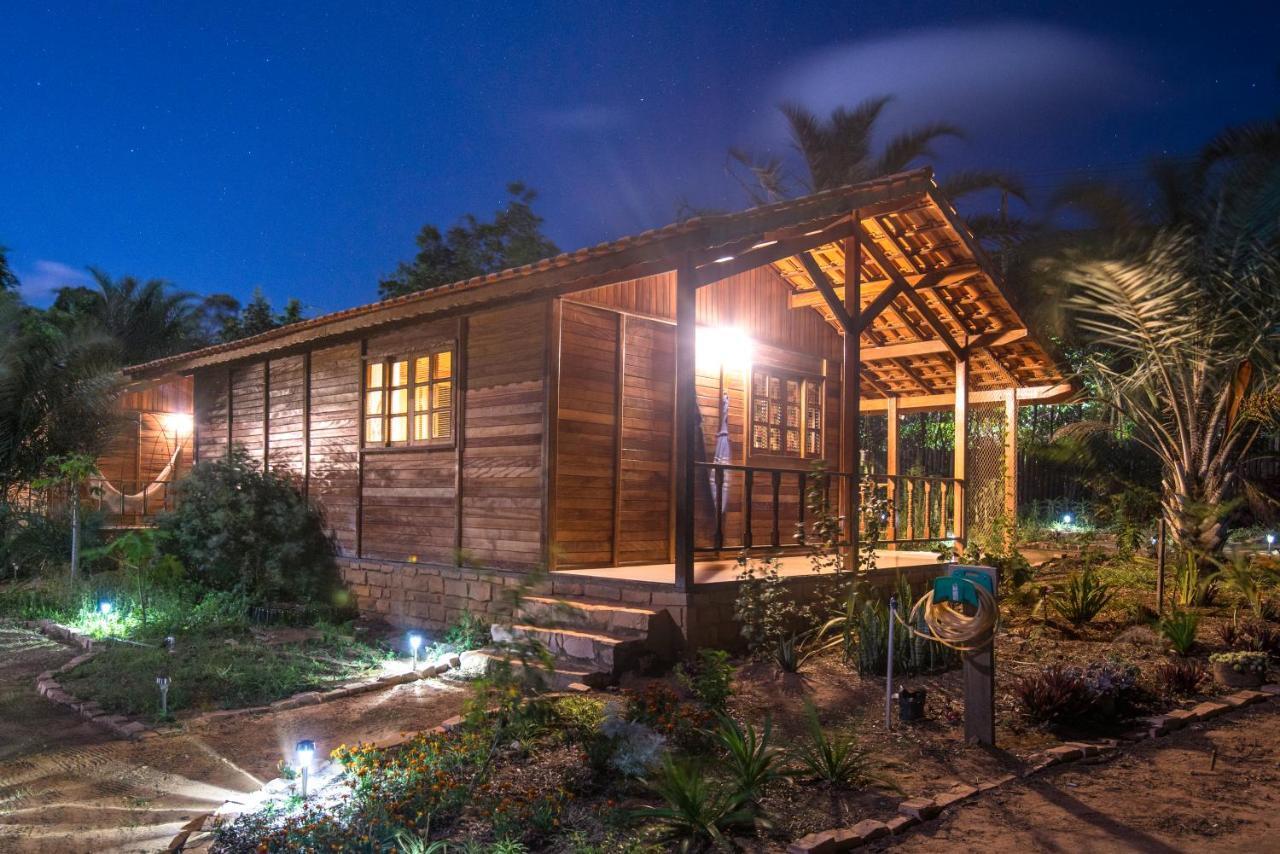 Casinha De Madeira No Vale Do Capao Villa Bagian luar foto