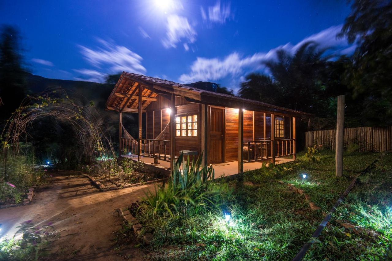 Casinha De Madeira No Vale Do Capao Villa Bagian luar foto